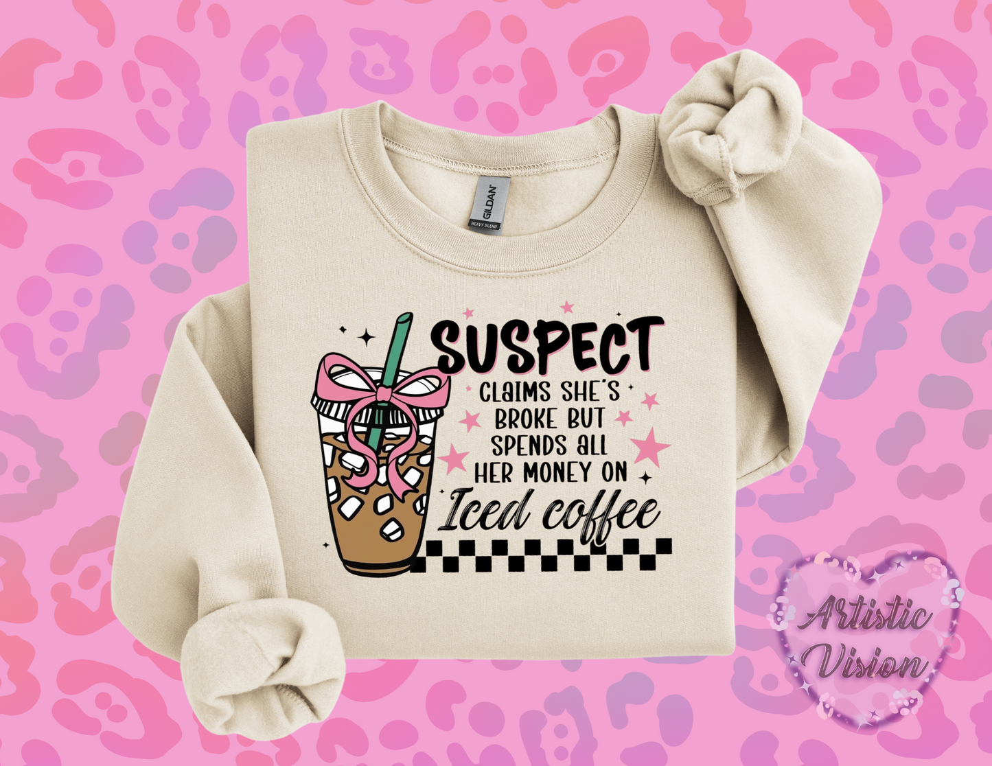 ICED COFFEE SUSPECT