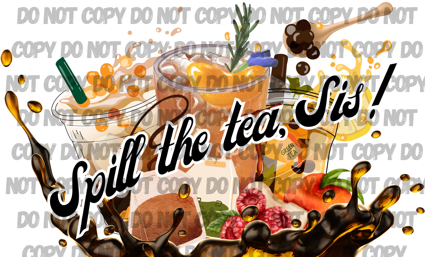 Spill the tea, Sis Digital Download