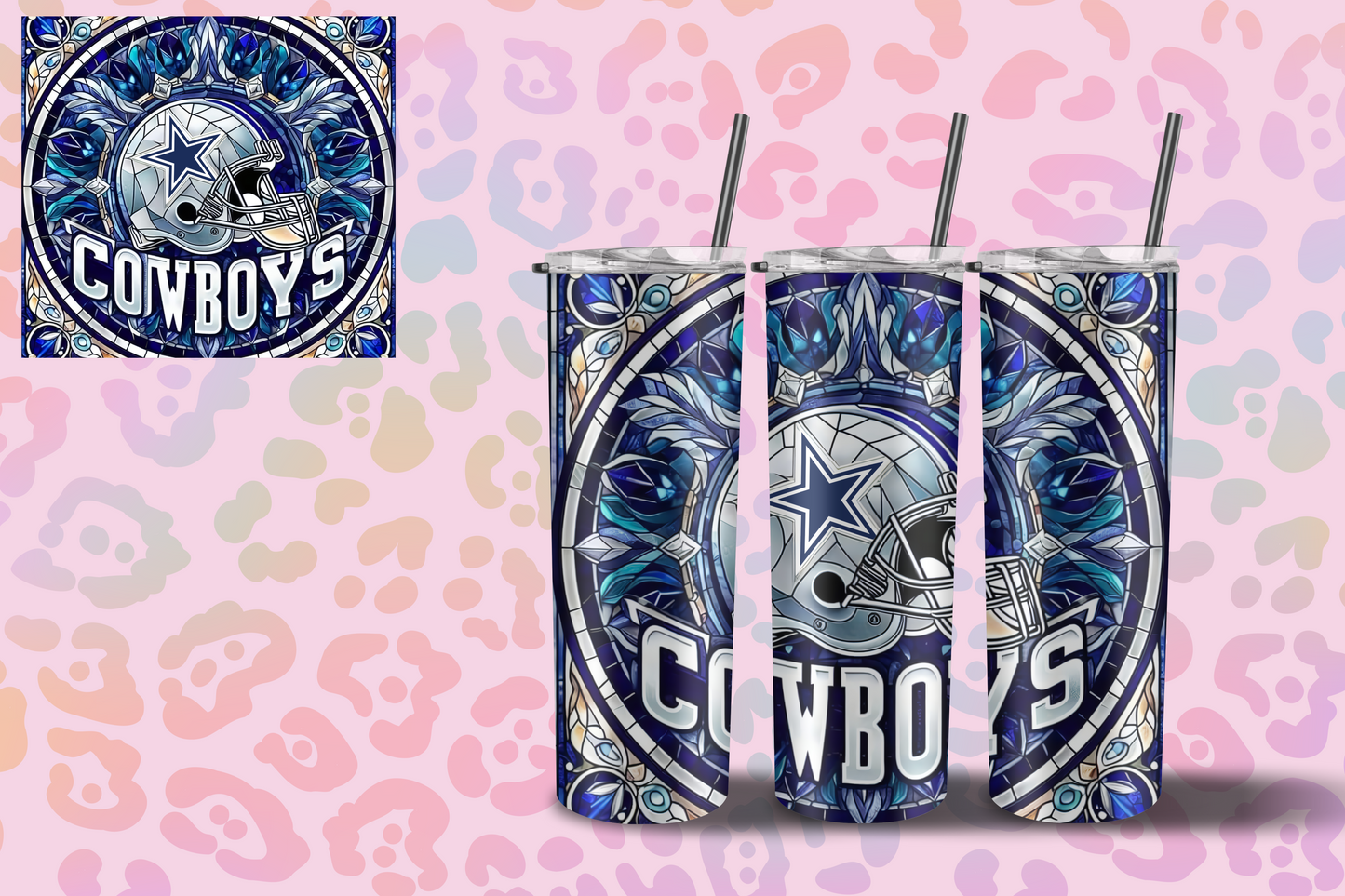 Cowboys 20 oz. Tumbler