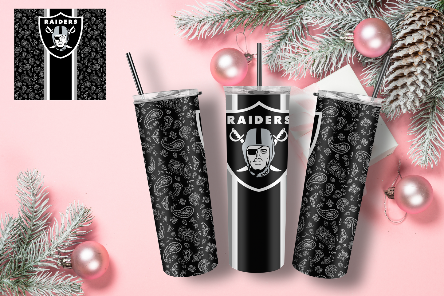 Raider Bandana Chicano 20 oz. Tumbler