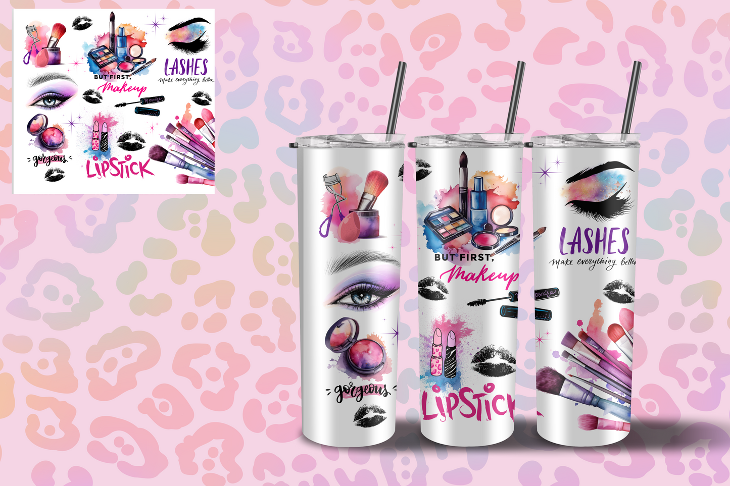 BUT FIRST MAKEUP 20 oz. Tumbler