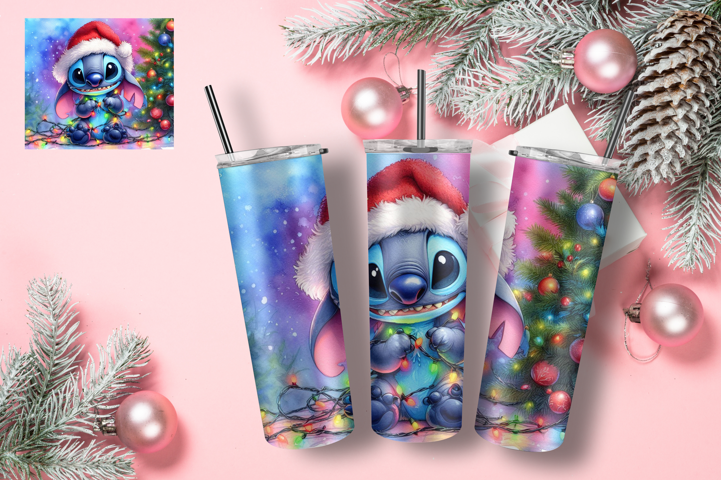 Christmas Stitch 20 OZ. Tumbler