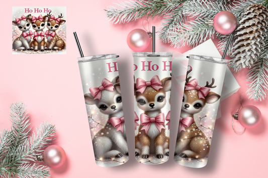 Cute Reindeer 20oz tumbler