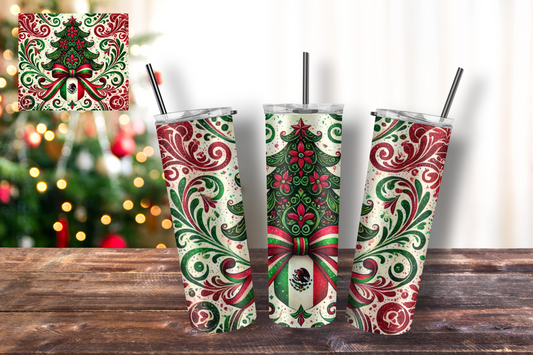 Hispanic Christmas tree 20oz Tumbler